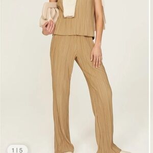 Anine Bing Billie Pants, Camel, NWT